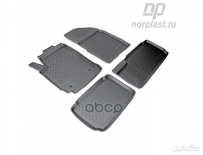 Коврики салона (полиуретан) NPL-Po-14-88 norplast