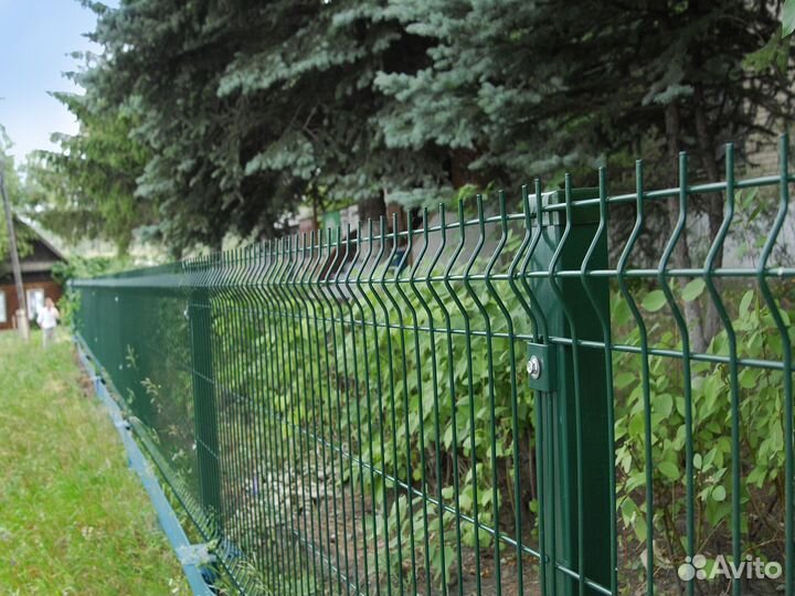 Заборы \ Калитки металлические 2D 2м