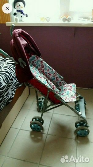 Коляска трость