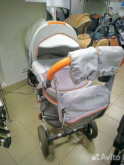 Детская коляска на гарантии Adamex Movo в идеале