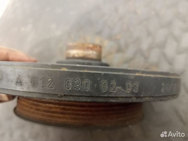 Шкив коленвала для Mercedes Benz