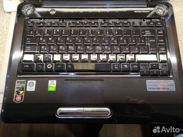 Ноутбук Toshiba a300d-17g на запчасти