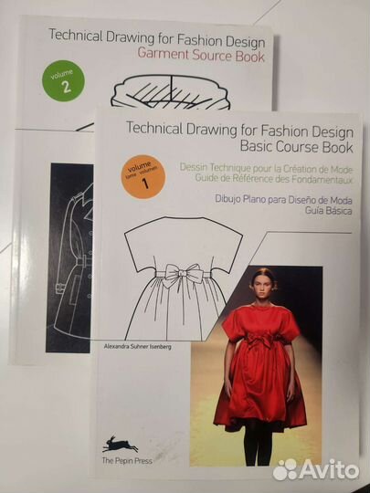 Technical drawing for fashion design