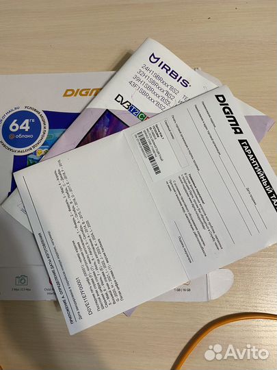 Планшет digma новый