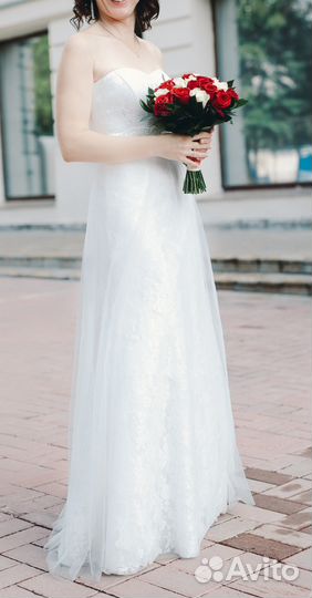 Нежное свадебное платье