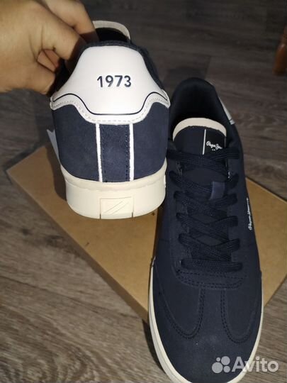 Кроссовки мужские Pepe jeans London из натур.замши