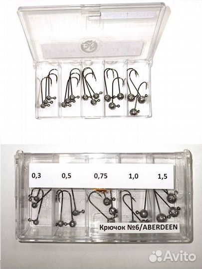 Джиг-головка микро кр.№6 4гр