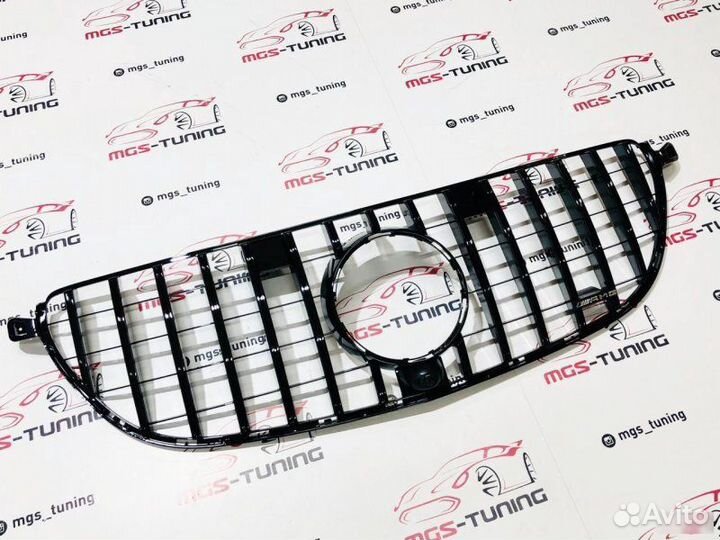 Решетка для оригинала GLE63 w166 GT Black AMG