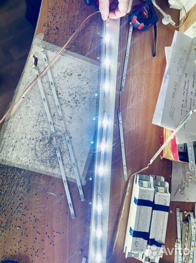 Светодиодная линейка 30вт на 1 м