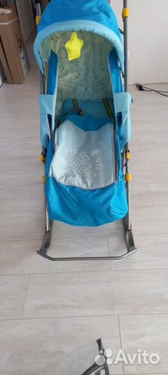 Продам санки Ника4.Состояние отличное