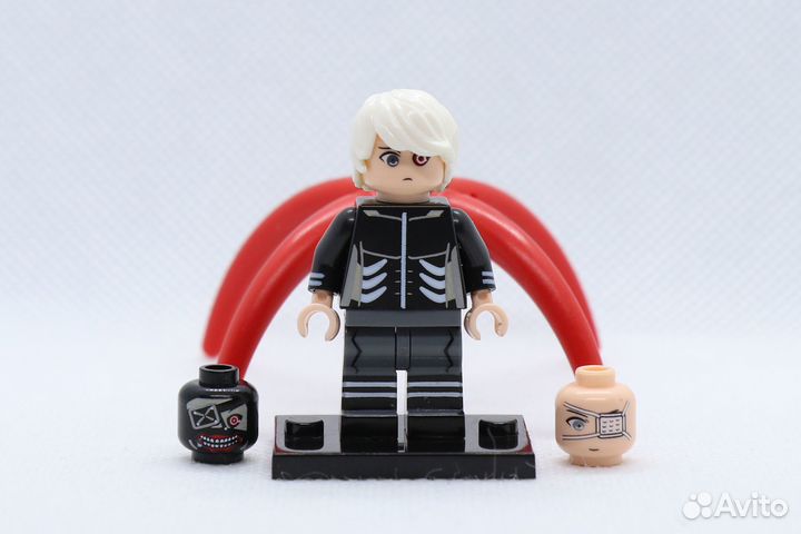 Минифигурка Lego Канэки Токийский гуль Tokyo Ghoul