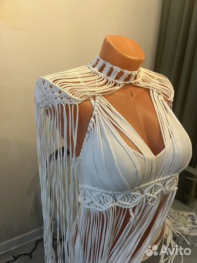 Эполеты чокер макраме, погоны