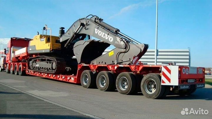 Аренда трала, Перевозка негабаритных грузов