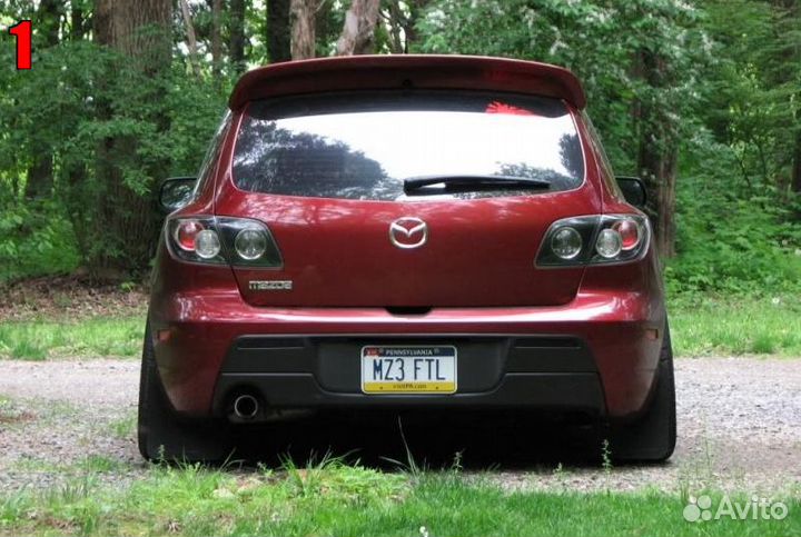 Спойлер mazda 3 BK