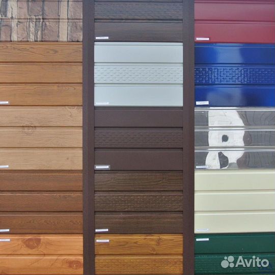 Сайдинг под брус (дерево) / все виды