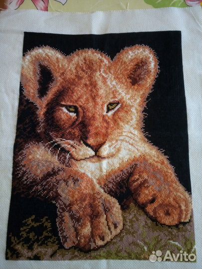 Картина Львёнок