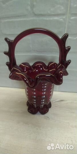 Конфетница корзинка СССР, кувшин