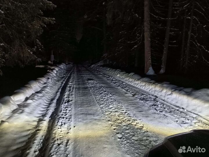 Светодиодные LED птф, Skoda Fabia 2 FL