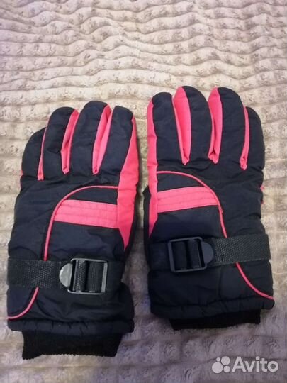 Перчатки кожаные