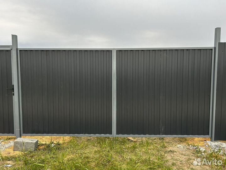 Забор под ключ профнастил по Области