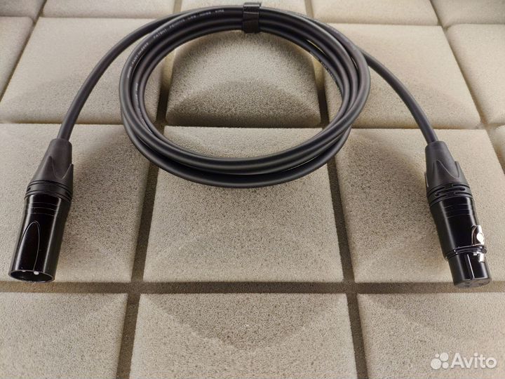 Xlr штекер - Xlr гнездо mogami 2582