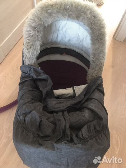 Зимний кит на коляску stokke