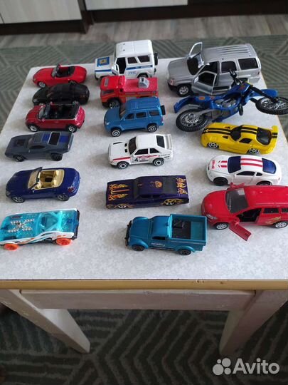 Детские машинки игрушки 17 шт