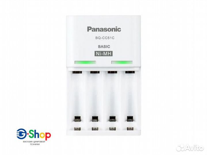 Набор 4x Аккумулятора AA Eneloop + Зарядное