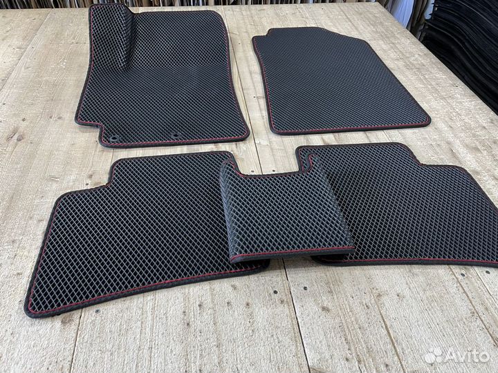 Автоковрики EVA для Hyundai Solaris 2017-2020