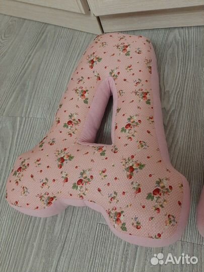 Новые буквы-подушки дашуля