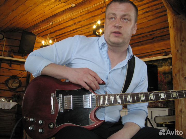 Уроки игры на гитаре. Акустика и электро.Онлайн