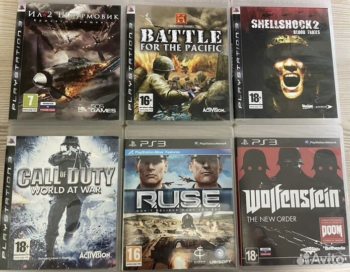 Игры про вторую мировую + драки(мма) ps3