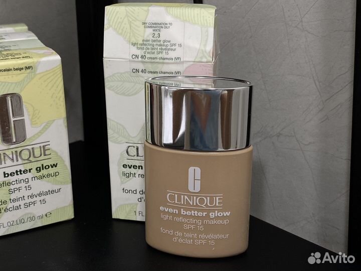 Крем тональный Clinique even better glow spf 15
