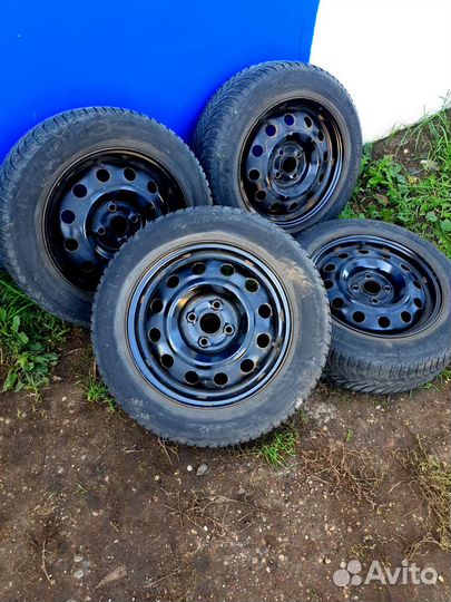 Железные диски r15 4100 Hyundai, kia