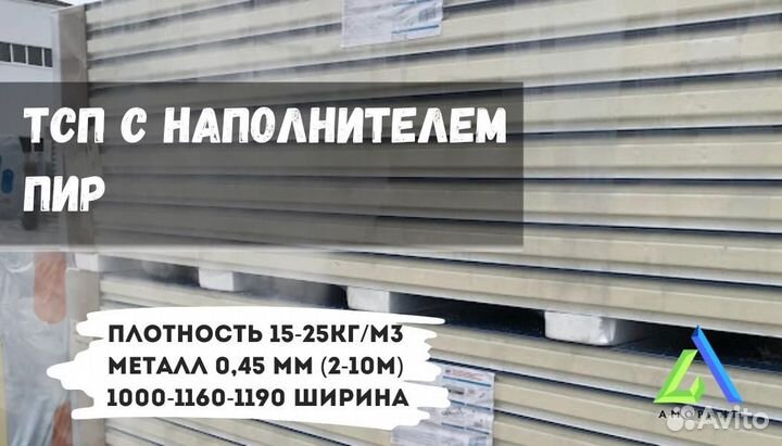 Cэндвич панели для холодильных камер