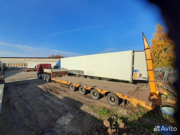 Полуприцеп трал (тяжеловоз) Политранс ТСП 94184, 2011