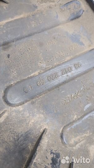 Защита днища, запаски, кпп, подвески Opel Crossland X, 2018