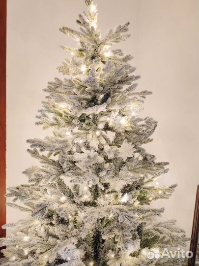 Елка заснеженная новая 180