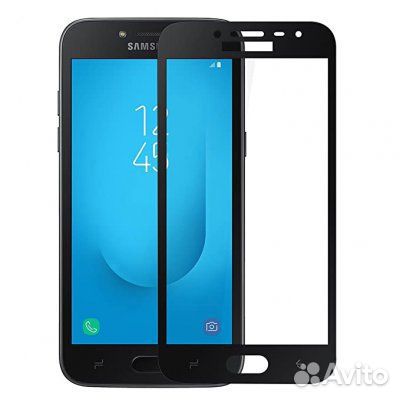 Защитное стекло 5D с полной проклейкой на Samsung