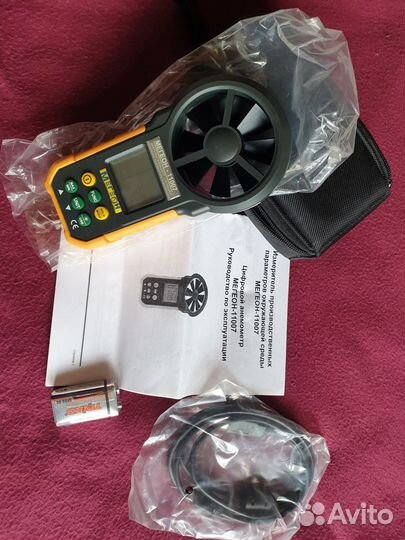 Цифровой анемометр мегеон 11007