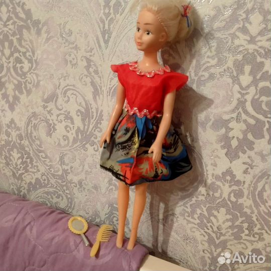 Платье и аксессуары для куклы Кристина Вероника