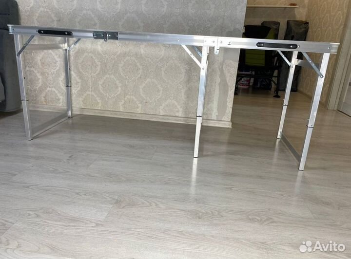 Стол складной туристический (усиленный) 180*60