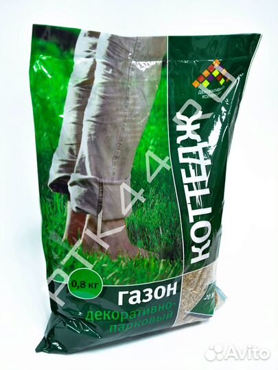 Декоративный газон «коттедж»
