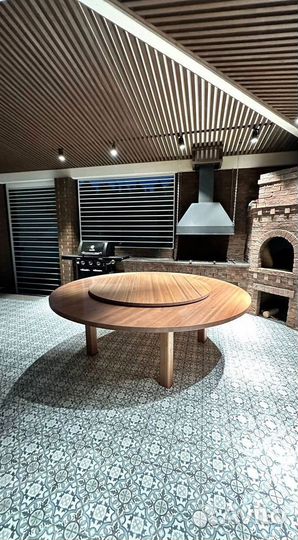 Стол новый лофт из массива дерева