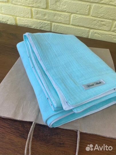 Муслиновый плед детский