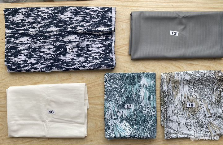 Материал текстильный отрезы СССР