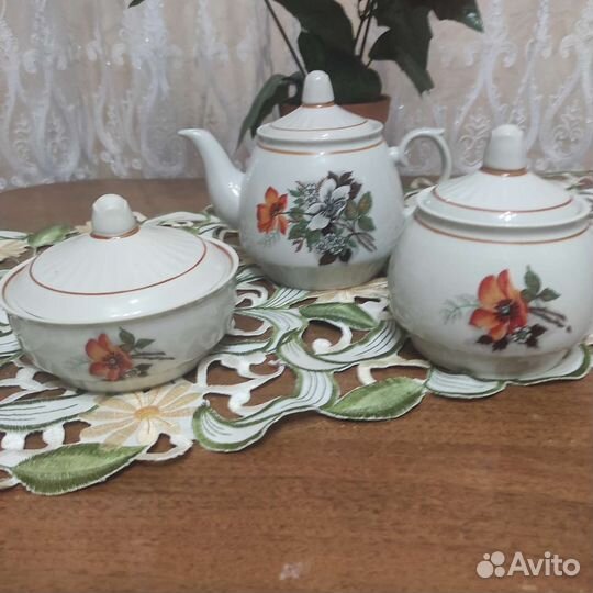 Чайный сервиз СССР чайка