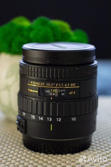 Tokina Canon AT-X 10-17 AF DX Fish Eye id051S