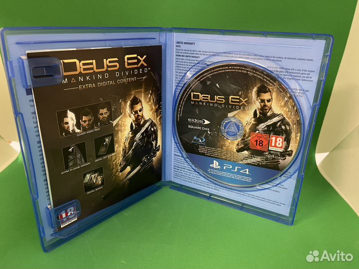 Deus ex mankind divided ps4 на русском