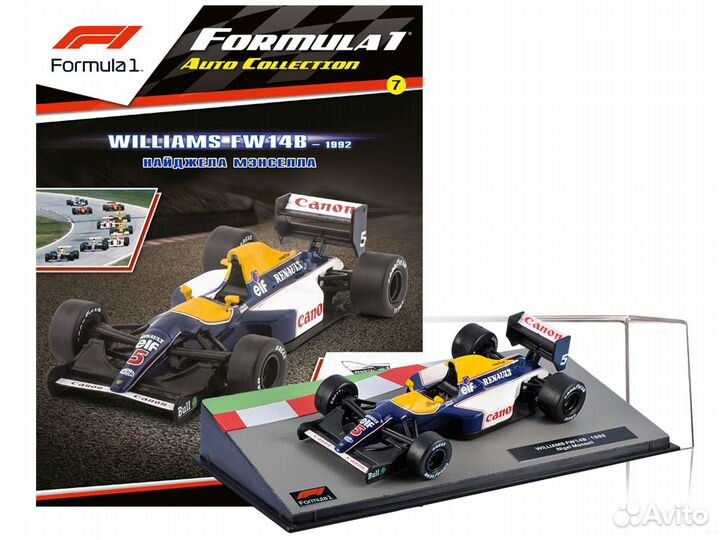 Formula 1 №7 - Williams FW14B - Найджел Манселл (1